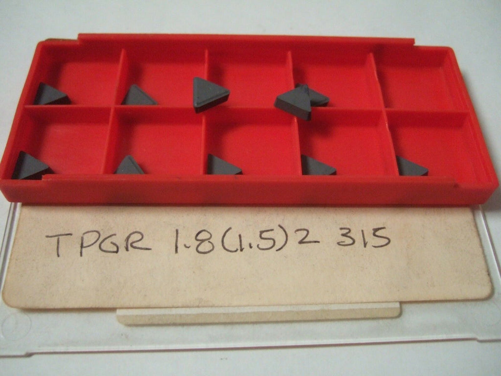 SANDVIK Coromant TPGR 1.8 1.5 2 315 Lathe Carbide Inserts 10 Pcs New