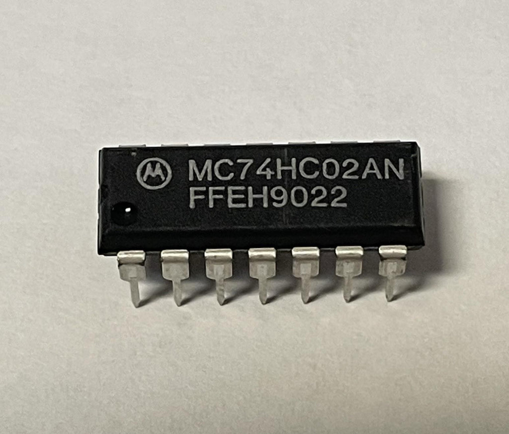 Lot of 25 Pcs Motorola MC74HC02AN Quad 2-Input NOR Gate ICs DIP-14 NO-IEE