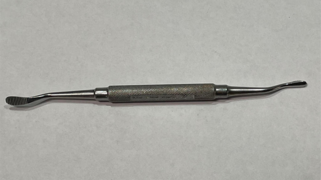 Miltex Germany Stainless 12 Cross Cut Dental Bone Saw File Rasp Medical Tool