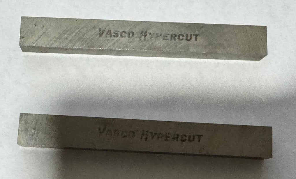 Lot of 2 Vasco Hypercut 1/2 x 3/8 x 4" Rectangle Lathe Tool Cutting HSS Bits