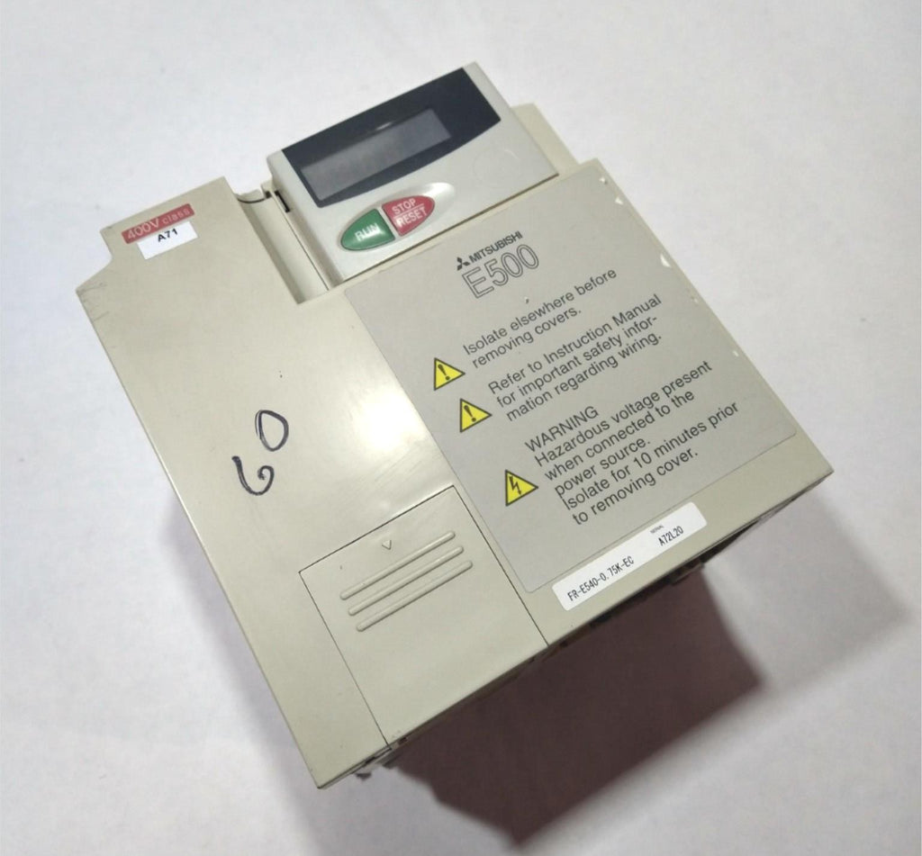 MITSUBISHI FREQROL-E500 4.1A 2.6A INVERTER FR-E540-0.75K-EC 0.75kW AC380-480V