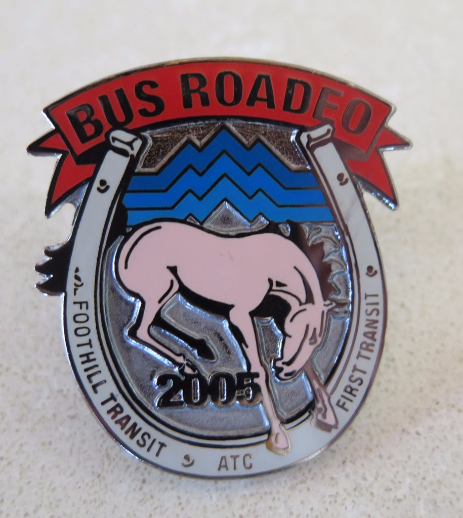 2005 Bus Roadeo Pin Badge Lapel Collection Rare Brand New