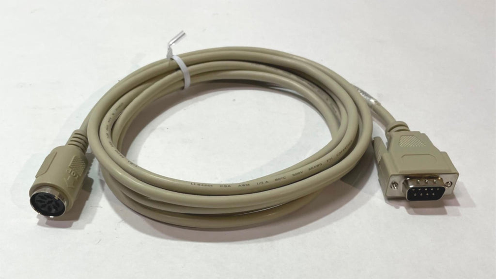 12FT DB9M to DIN8F Serial Cable – Legacy RS-232/RS-422 Interface Lead 36684-120