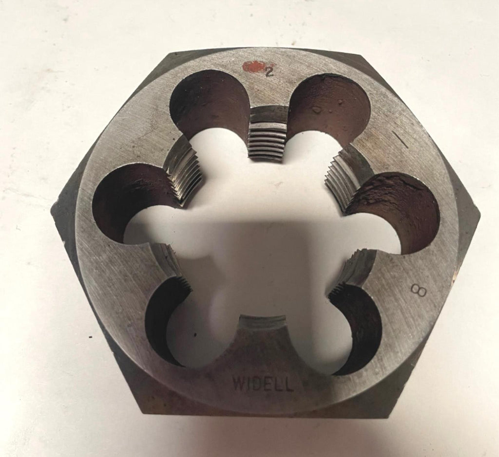 Widell Pipe Thread Die 2"-8