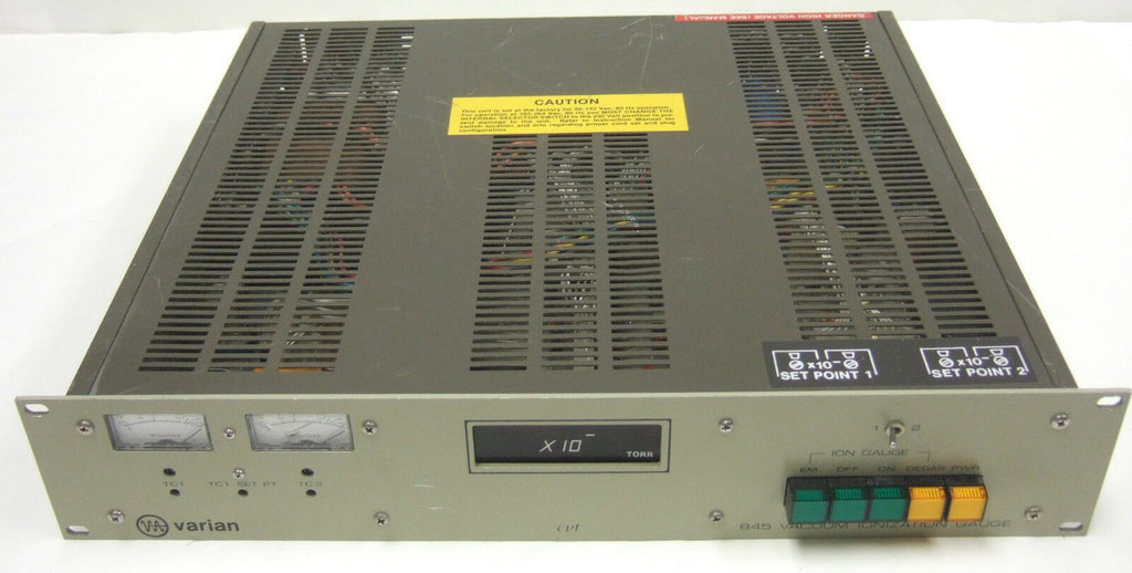 Varian 845 Vacuum Ionization Gauge For Parts or Repair