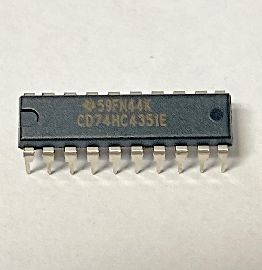 Lot of 20 Texas Instruments CD74HC4351E Multiplexer Demultiplexer DIP20 47928-01