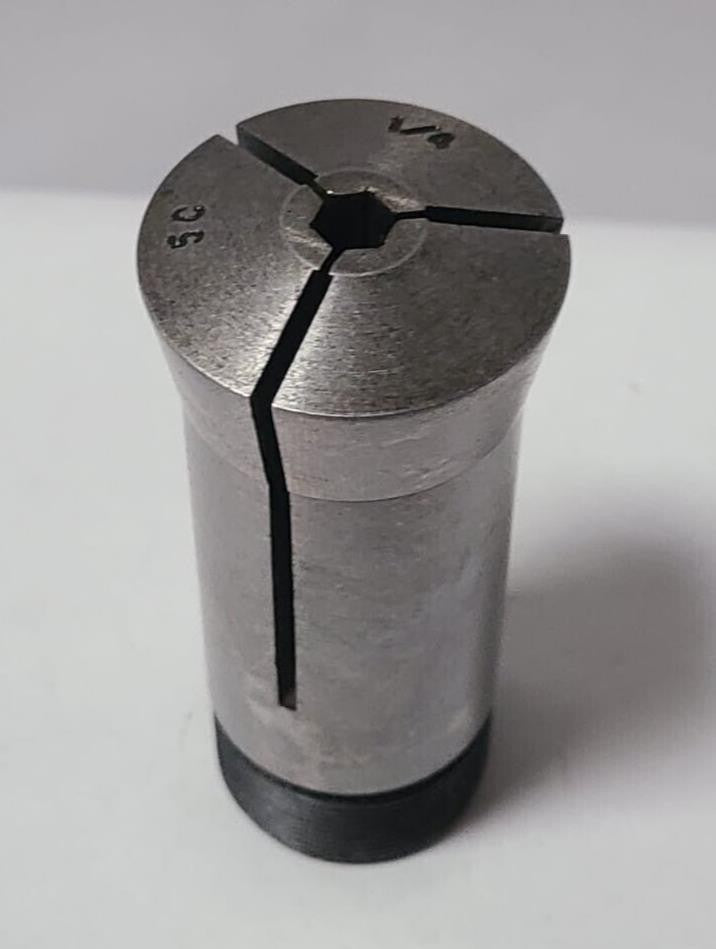 5C Lathe Collet Size 1/4 Free Shipping Chucker Machinist Tools
