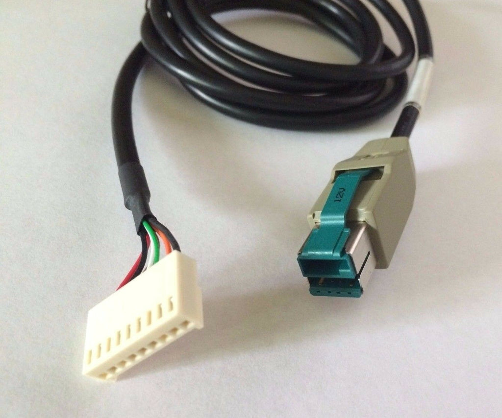 5 Ft Cable ASSY 9 Pin JST/VH Adapter USB and Power 12V 38573-60