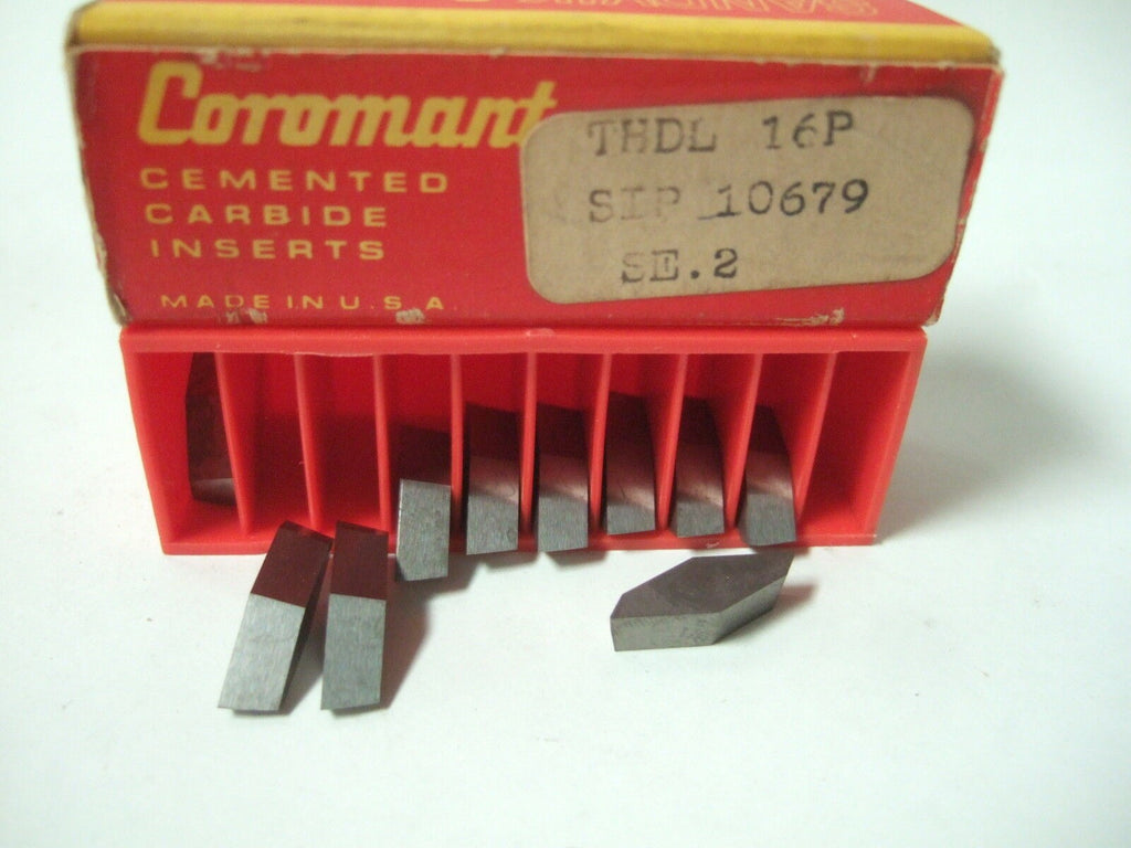 SANDVIK Coromant THDL 16P SIP 10679 SE 2 Lathe Carbide Inserts 10 Pcs New