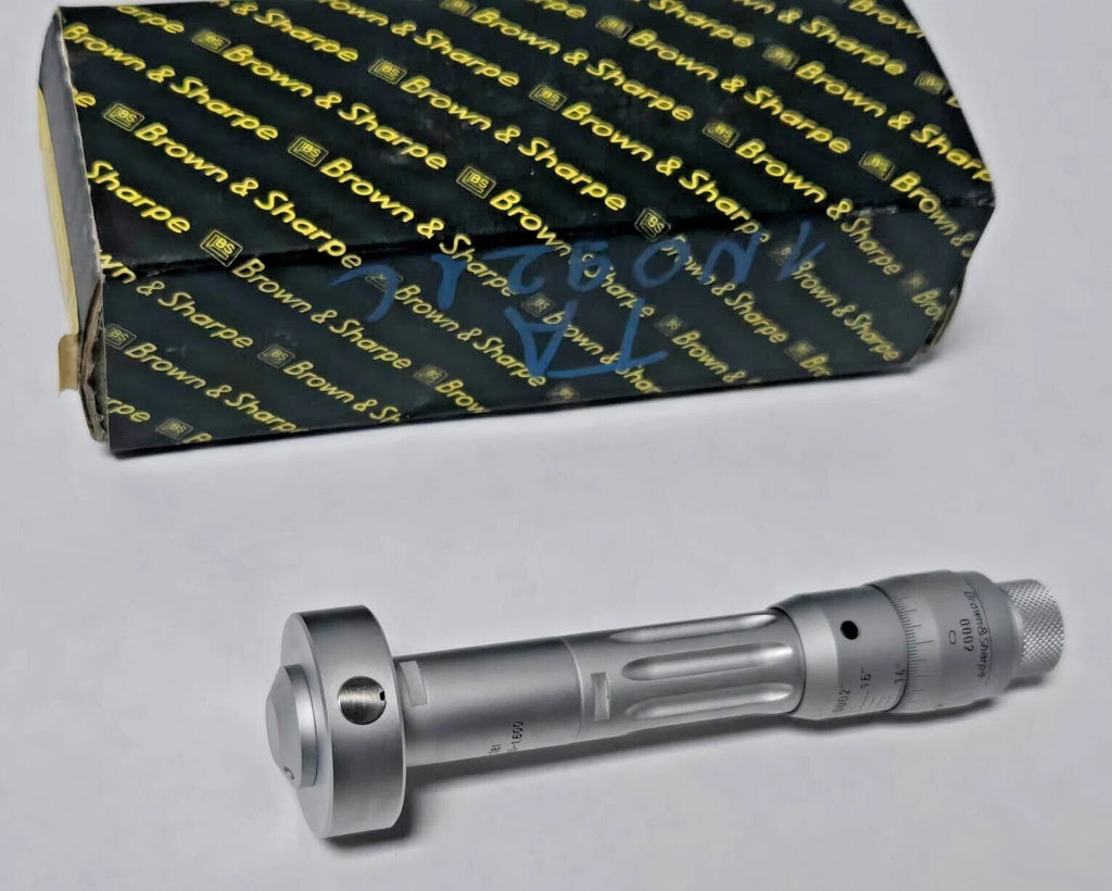 Brown & Sharpe Internal Micrometer 599-281-16 INTRMK 1.400" 1.600" 08.21104