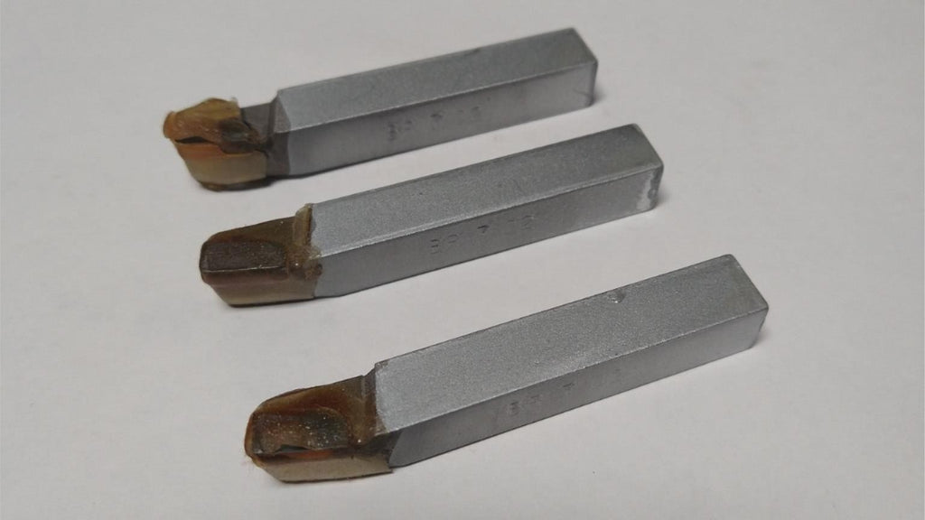 ACT Brazed Tipped Carbide Lathe Tool Bit 7/16" Shank BR 7 C2 USA Made Lot of 3