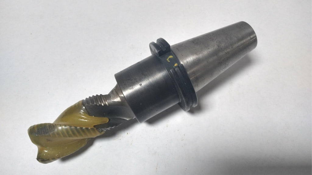 2" CAT50 End Mill Rougher 3 Flutes CNC Shrink Fit Tool Holder 3" Projection