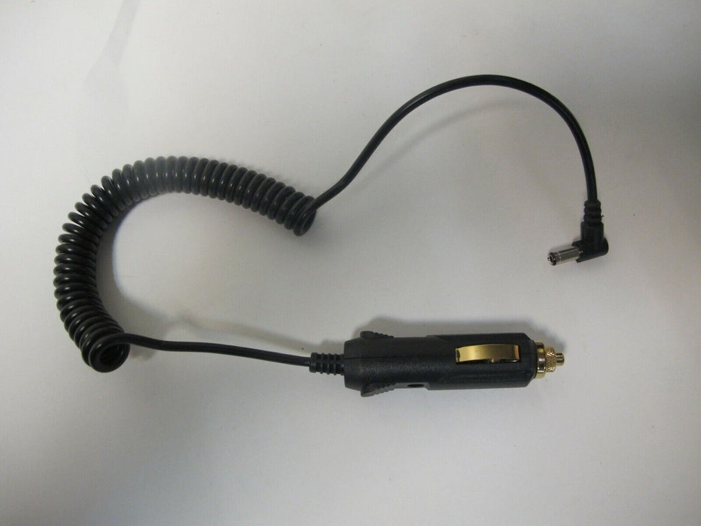 Car Power Cord Adapter Plug 2.5 mm 12 Volt Gold Tip With Fuse Cigarette lighter