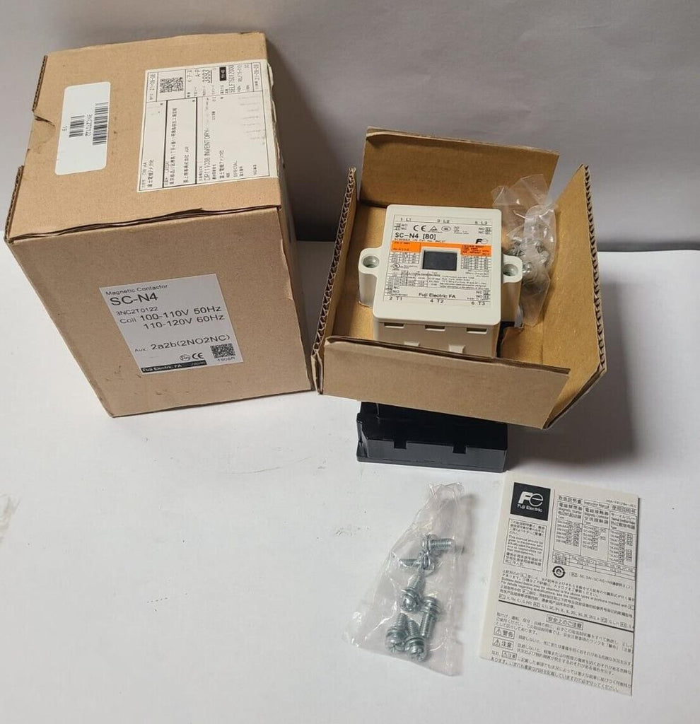 FUJI Magnetic Contactor SC-N4 SCN4 100 110 V New In Box NIB Free Ship