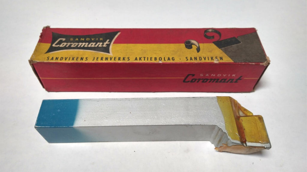 Sandvik Coromant Brazed Tipped Carbide Lathe Tool Bit 1" x 1-1/4" S 4 FL-85