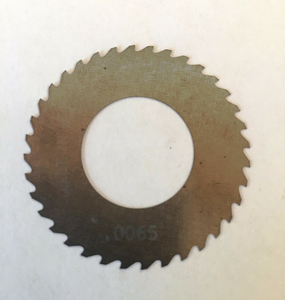 Solid Carbide Slotting Slitting Jeweler Blade Saw 1-3/4"x .0065 x 7/8" Bore Mill
