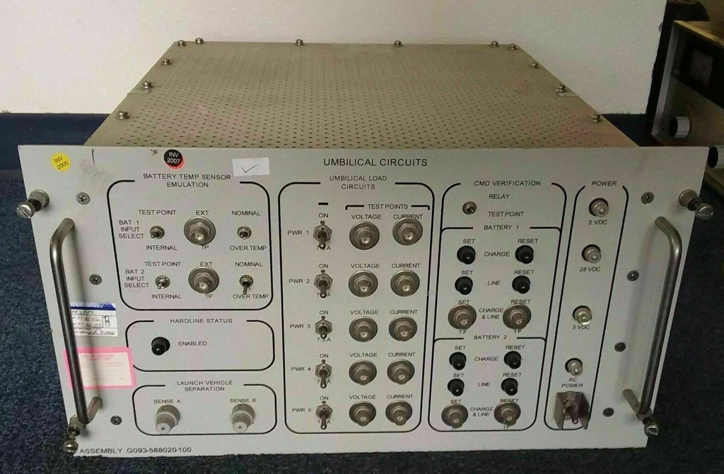 UMBILICAL Load Circuits Assembly GO93-588020-100