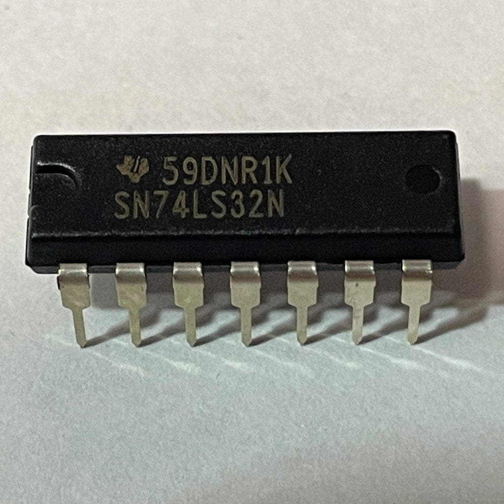 Lot of 80 Texas Instruments SN74LS32N IC GATE OR 4CH 2-INP 14DIP 44059-01