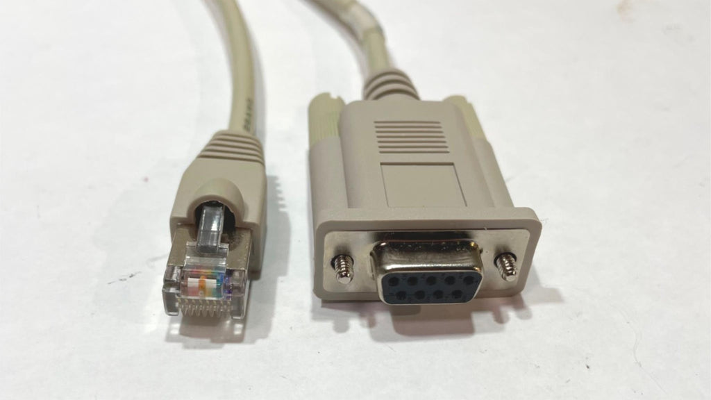 5FT DB9F to RJ45 Serial Cable – Legacy RS-232/RS-422 Interface Lead 38170-60