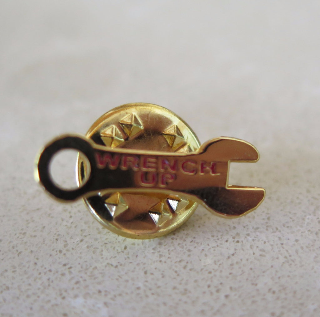 Wrench Up Pin Badge Lapel Collection Rare Brand New