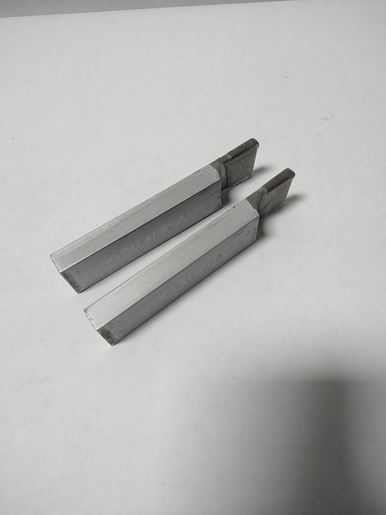 Brazed Tipped Carbide Lathe Tool Bit 1" x 1/2" CT 122 C2 USA Made Lot of 2