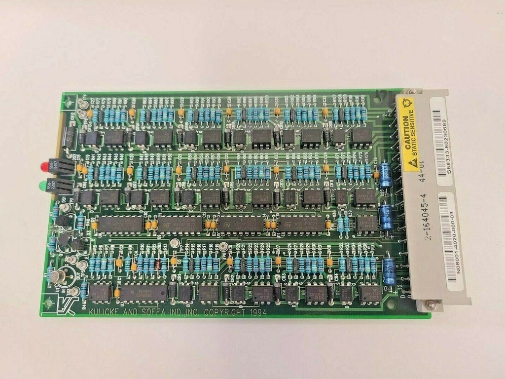 KULICKE SOFFA MODULE 08001-4020-001-01 Controlling BOARD