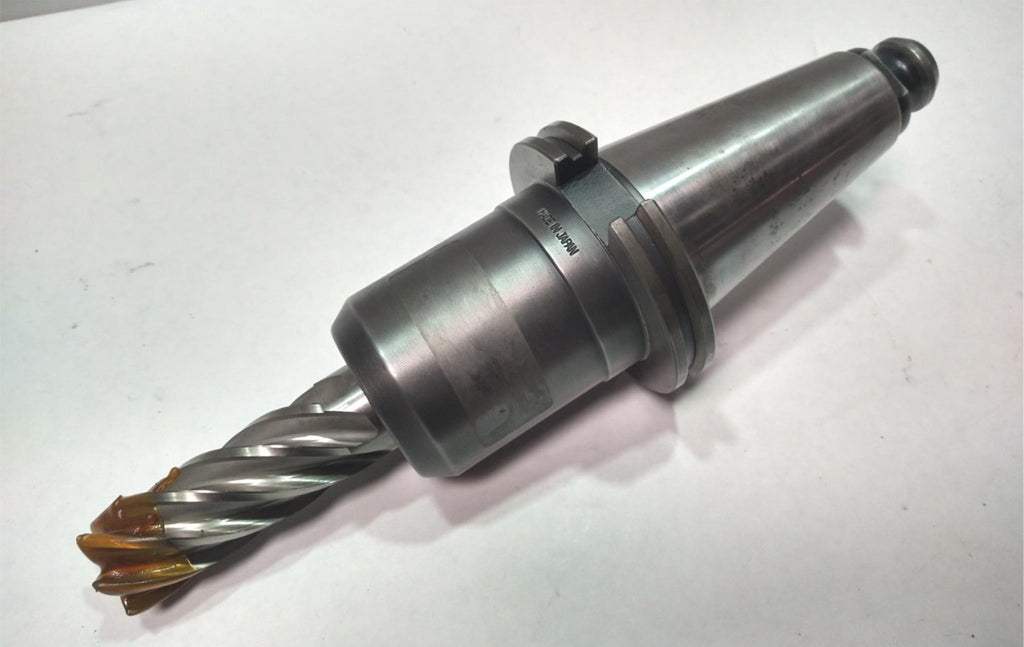 TECNARA 1-1/4" CAT50 6 Flutes End Mill CNC Tool Holder 150-310-4 Japan 4" Projec