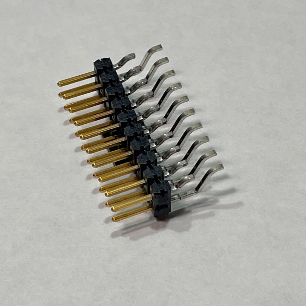 Lot of Samtec 125 TSM-110-01-S-DH-P CONN HEADER SMD SMT 20POS 2.54MM 48689-60