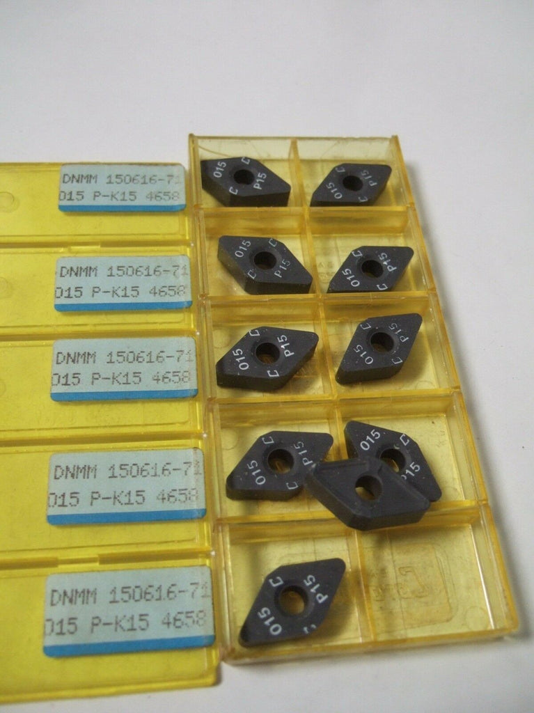 SANDVIK Coromant DNMM 150616 71 015 P K15 4658 Lathe Carbide Inserts 10 Pcs New