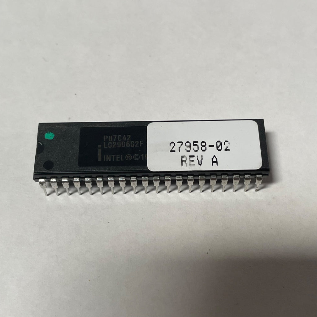 Lot of 7 Intel P87C42 Microcontroller CHMOS 8-Bit 27958-02