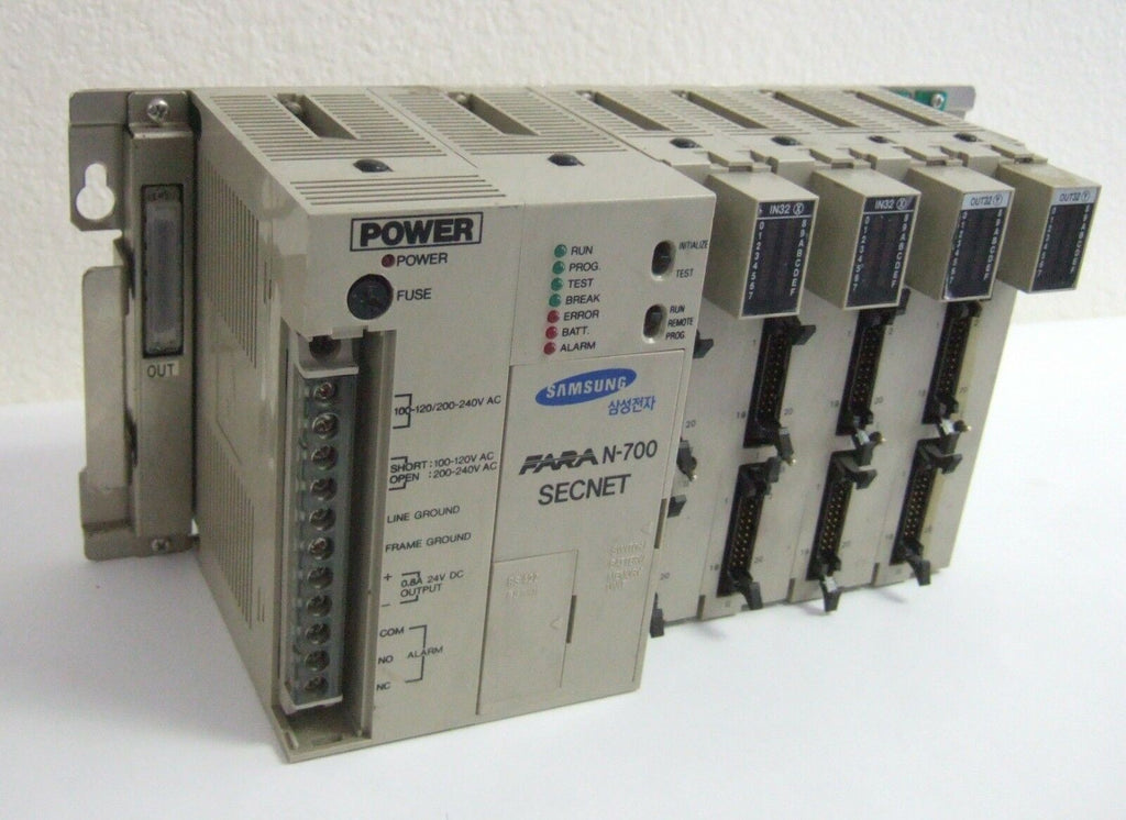 Samsung FARA N-700 Secnet PLC With Relay DC Input 32 output 32 CPU