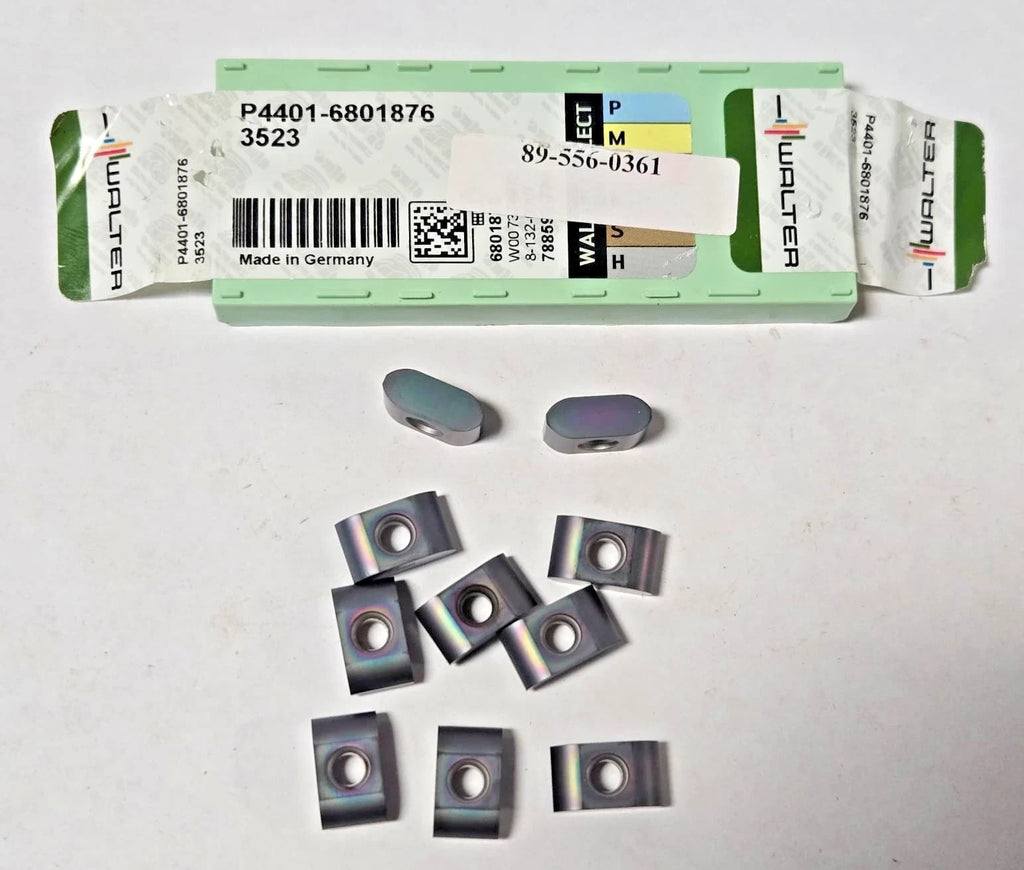 Walter P4401-6801876 3523 Lathe Mill Carbide Inserts Machinist Tools 10 Pcs New