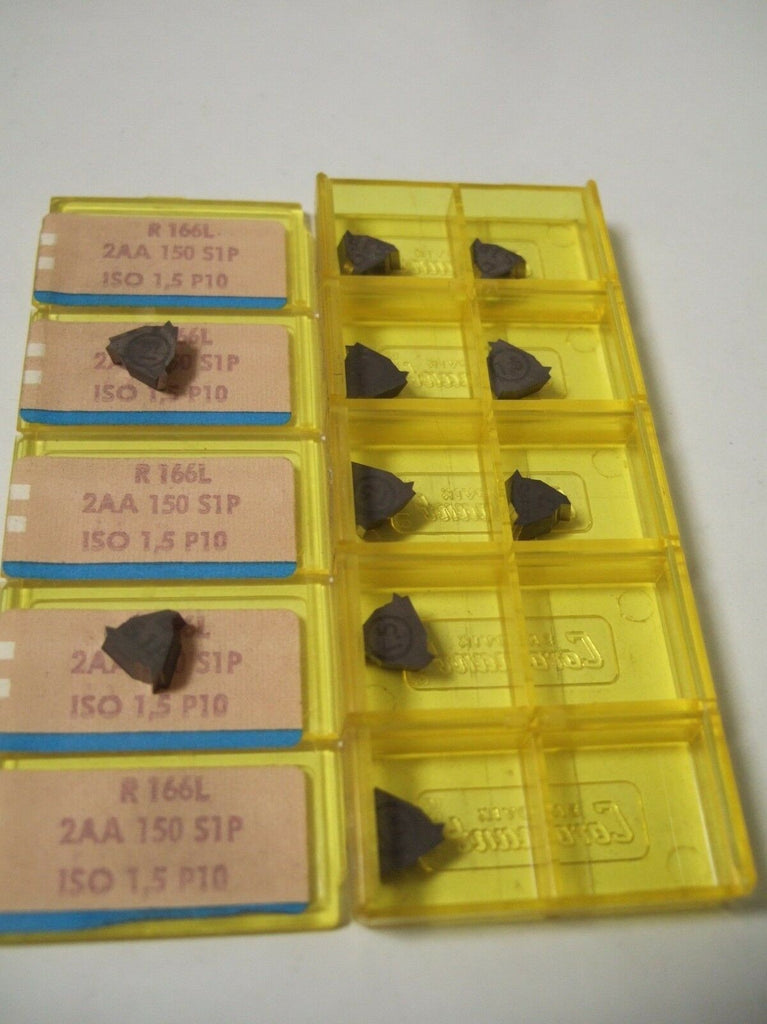 SANDVIK Coromant R166L 2AA 150 51P ISO 1 5 P10 Threading Lathe Carbide Inserts