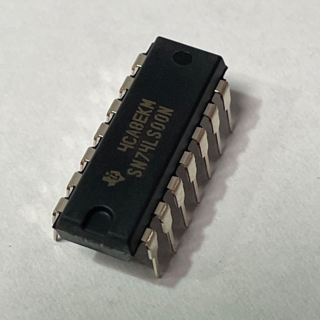 Lot of 474 Texas Instruments SN74LS00N IC GATE NAND 4CH 2-INP 14DIP 44439-01