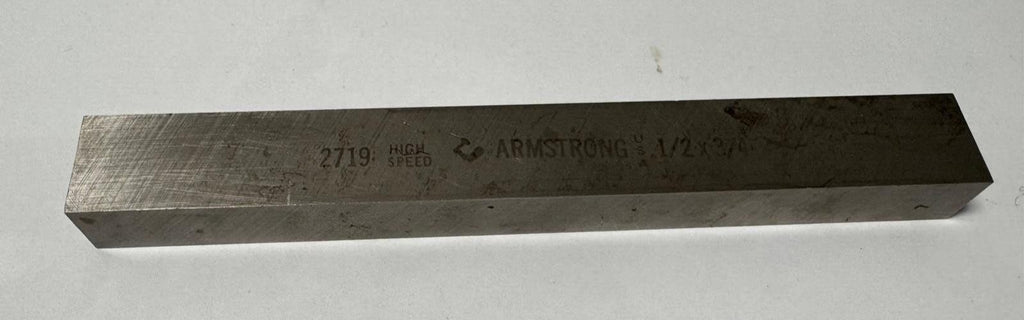 1/2 x 3/4 x 6" Armstrong Rectangle Lathe Tool Cutting HSS Bit High Speed