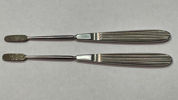 Lot of 4 Curved Diamond Bone Rasp V. Mueller B4 RH 2000-4 M / A5 RH 2000-6 C