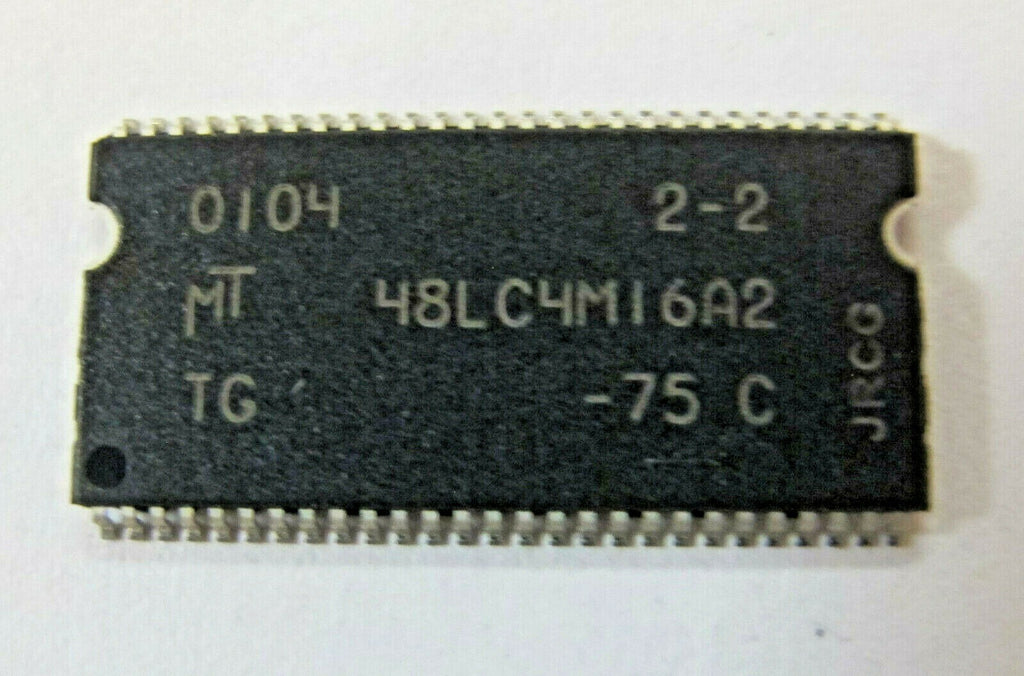 New Lot of 10 Micron Technology MT48LC4M16A2TG-75 64Mb SDRAM Component IC