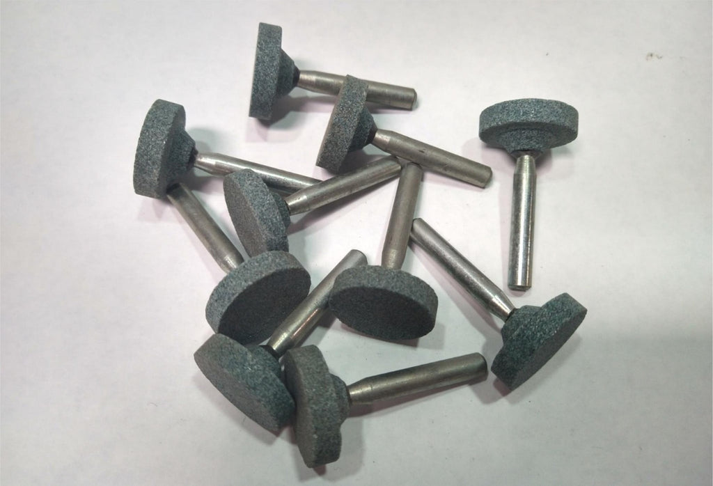 1x1/4x1/4 Abrasive Grinding Mounted Stone Dremel Wheel 1C809V32 USA Made 10Pc