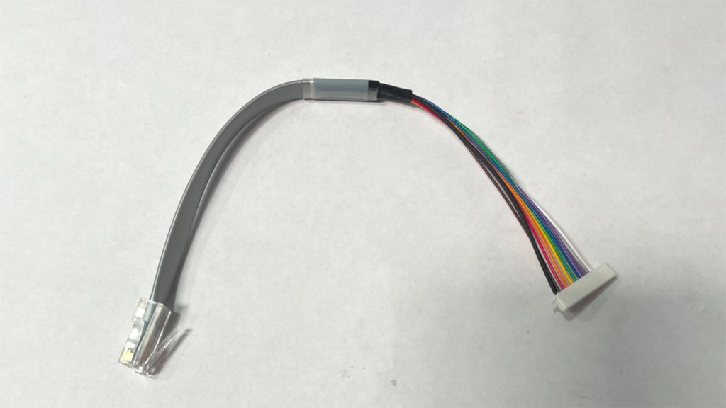 RJ50 10P10C 12-Pin Header Adapter Cable Industrial Interface Auto 38047-10