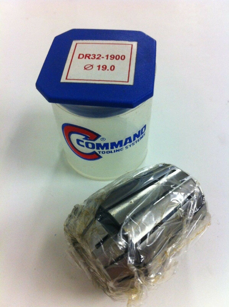 Command Tooling Systems ER32 DR32 1900 .748 inch / 19.0 mm Collet for Mill New