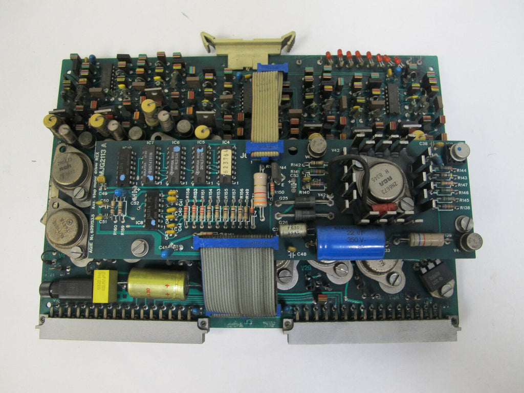 AGIE EDM MJG2113 A Nr. 629753.5 Aux Step Motor Driver PC Board