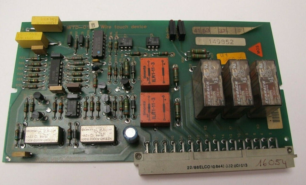 WTD - 01 B  Wire Touch Device  Agie Nr. 149862.5 Agie EDM