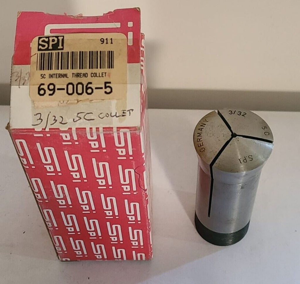 SPI 5C Internal Thread Lathe Collet Size 3/32 Chucker Machinist Tools Germany