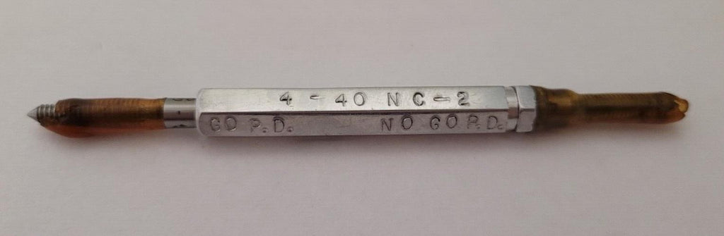 4-40 NC-2 Hemco GO & NO GO Thread Plug Gage GO P.D. .0958  & NOGO .0934 S-53