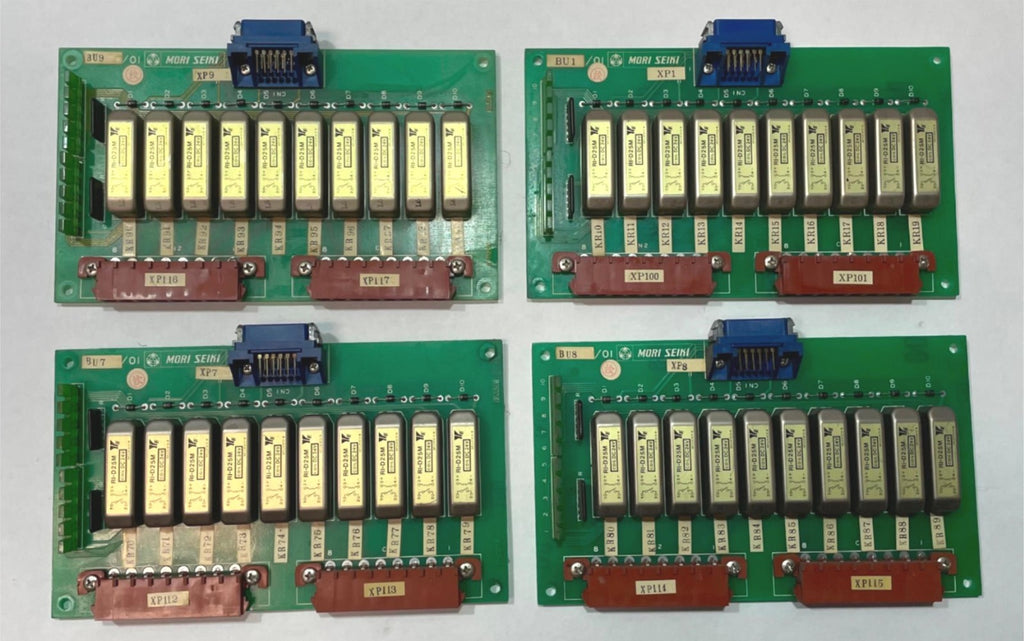 Mori Seiki Circuit Board BU/01 D-0204 CNC Machinist Turning Center Lot of 4