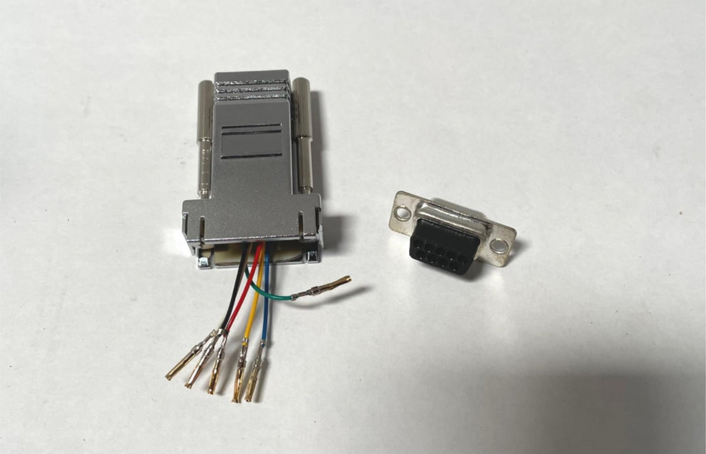 Lot of 50 NIC Components Corp DB9F to RJ45 Modular Connector Adapter 48723-02