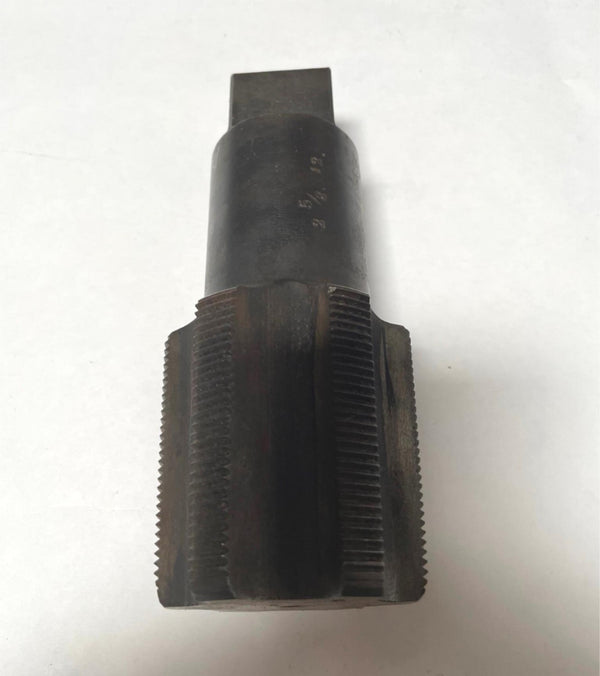 HS Pipe Tap 2-5/8 12 Thread Taper Machinist Tool