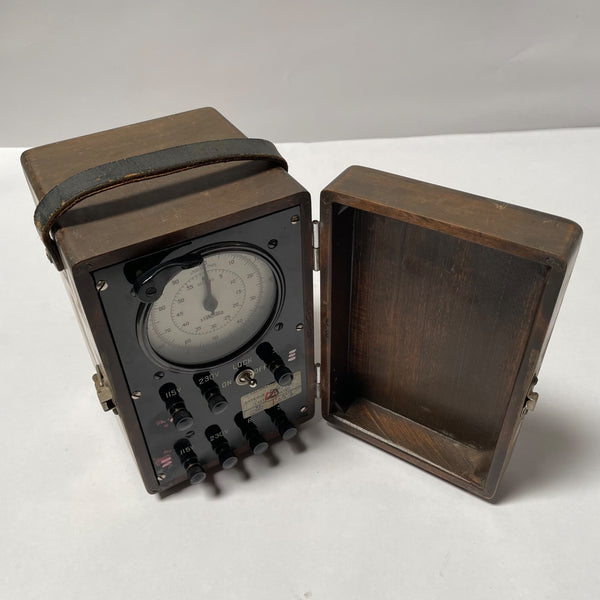 The Standard Electric Time Co AG-1 Voltmeter Inst. No. 3134 115/230V 1RPS USA