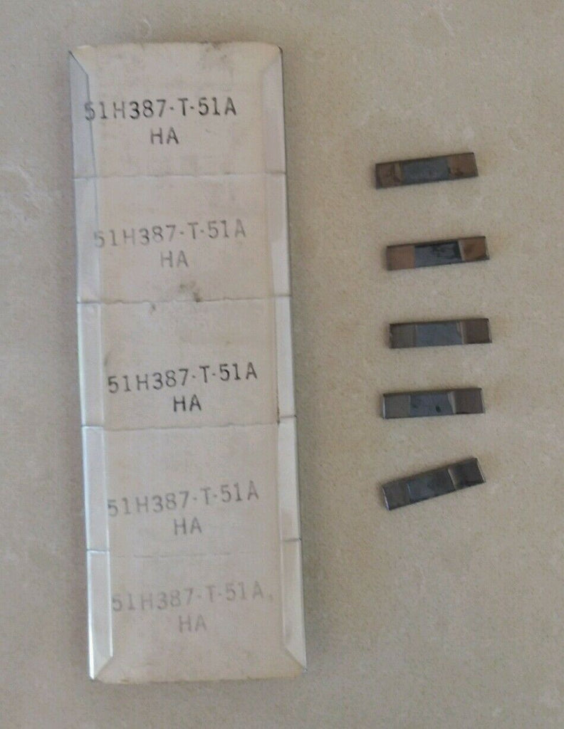 Micro Insert 5pcs 51H387-T-51A HA Carbide Inserts Grooving