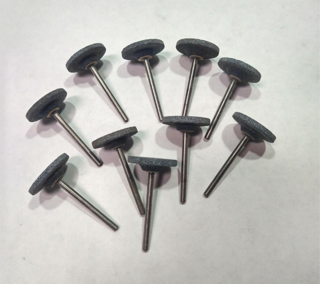 1x1/8x1/8 Abrasive Grinding Mounted Stone Dremel Wheel GA 60R V40 USA Made 10Pc